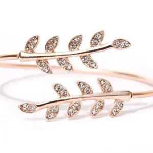 Joker & Witch Grecian Leaves Silver Bracelet
